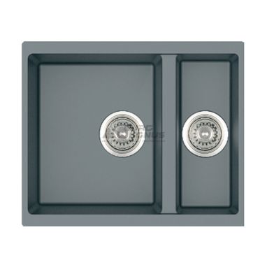 FABIANO Кухонная мойка Quadro 56x46x15 Titanium (8221.301.0649)